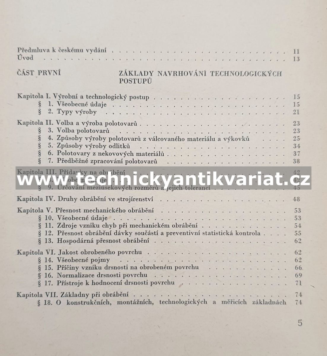 Strojírenská technologie - Tichonov, Zaslavskij (1966)