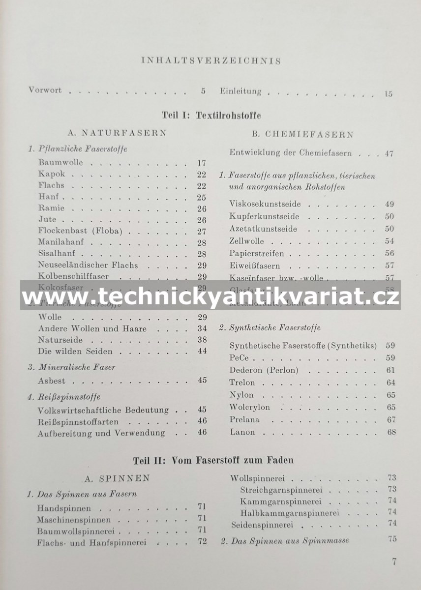 Textile Warenkunde für verkäufer - Baier (1959)