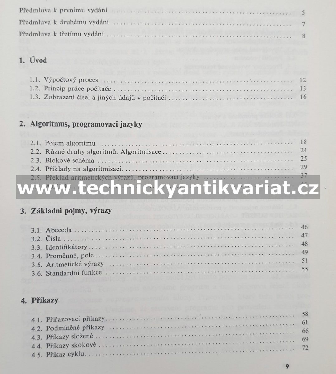 Programování v ALGOLu - Jiří Raichl (1977)