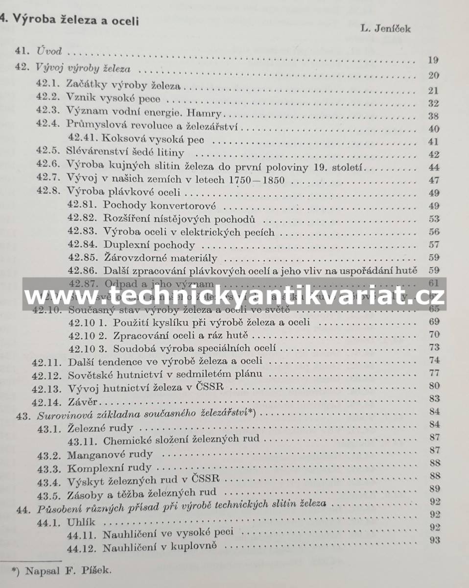 Nauka o materiálu III. Svazek 2 - Píšek, Jeníček (1962)