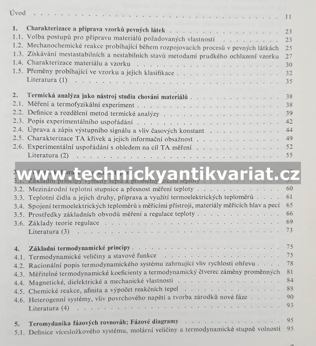 Měření termofyzikálních vlastností pevných látek - Jaroslav Šesták (1982)