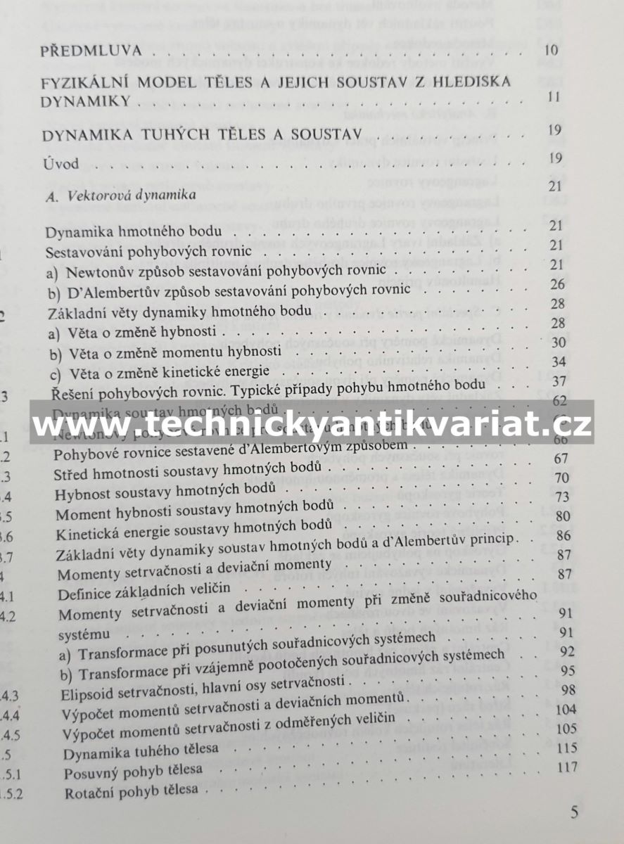 Mechanika II.Dynamika - Juliš, Brepta (1987)