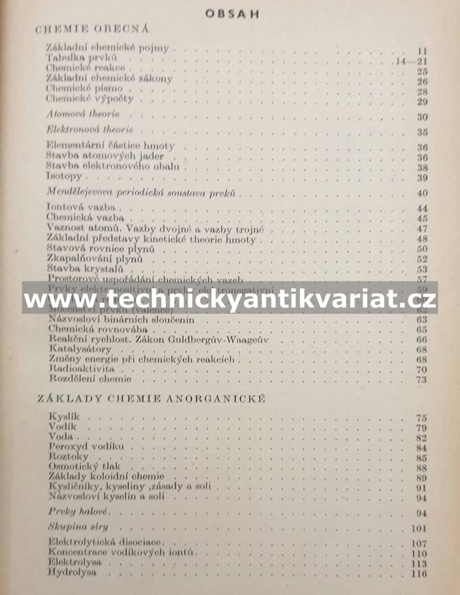Základy průmyslové chemie I. - Karel Andrlík (1953)