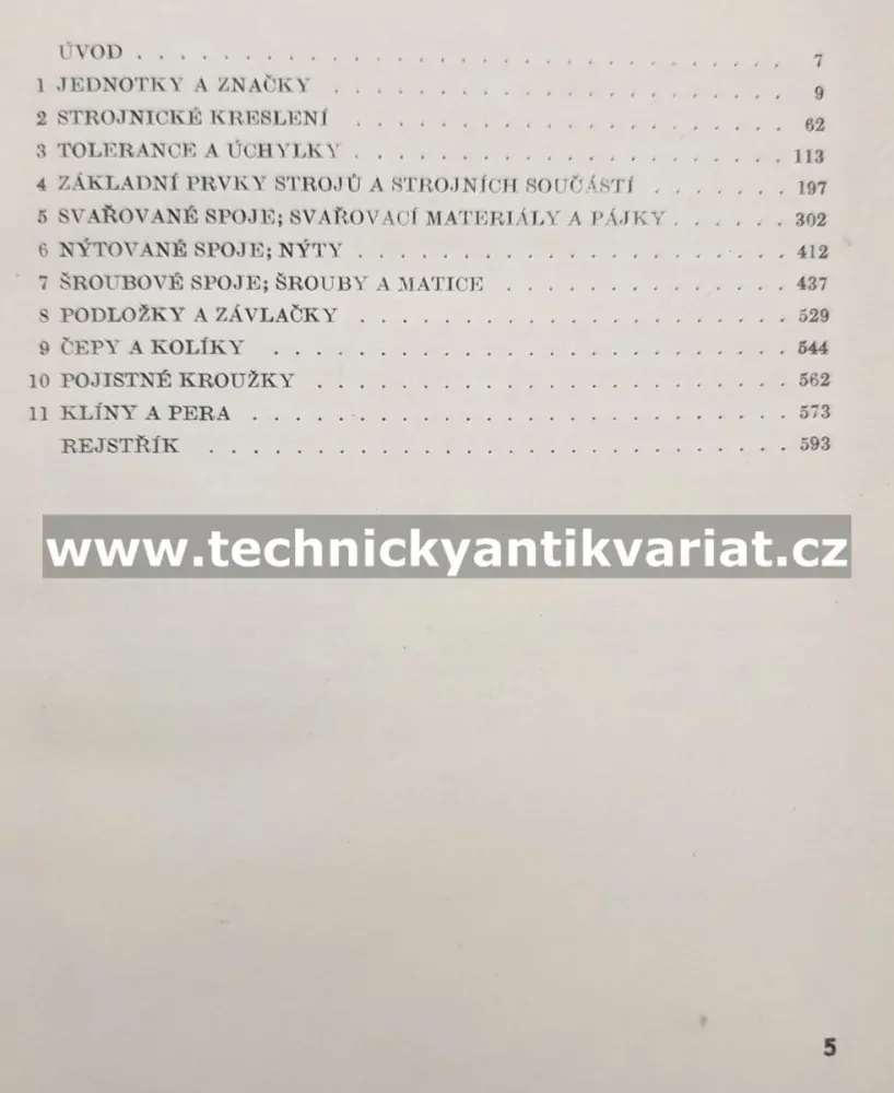 Strojnické tabulky 2. Základní strojní prvky a součásti - Fiala, Svoboda, Šimonovský (1988)