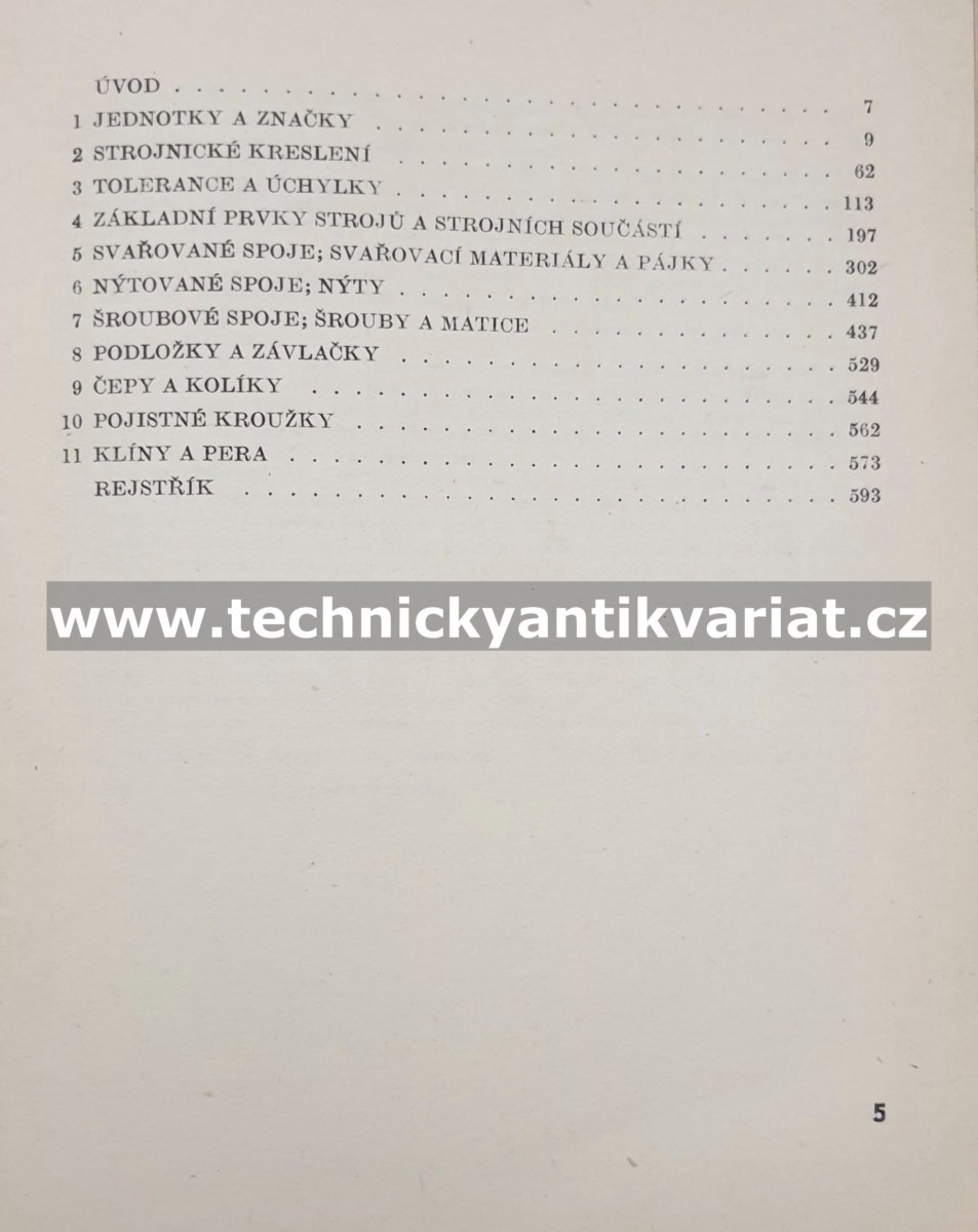 Strojnické tabulky 2. Základní strojní prvky a součásti - Fiala, Svoboda, Šimonovský (1988)