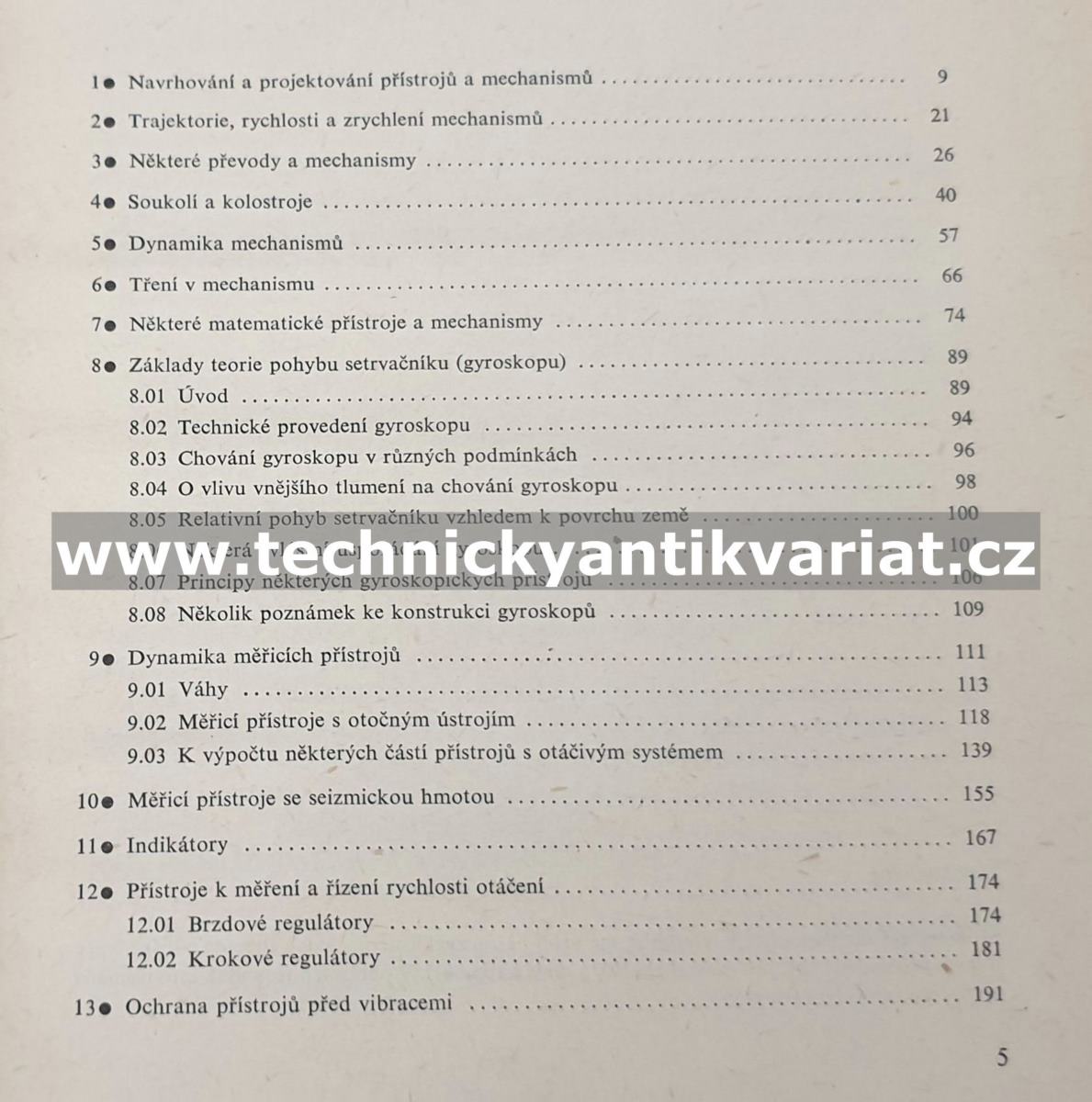 Základy teorie přístrojů - Jaroslav Kožešník (1965)