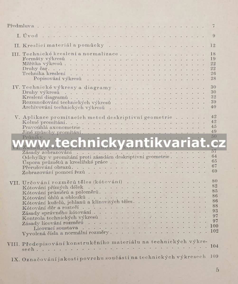 Technické kreslení v chemické praxi - František Kadeřávek (1960)