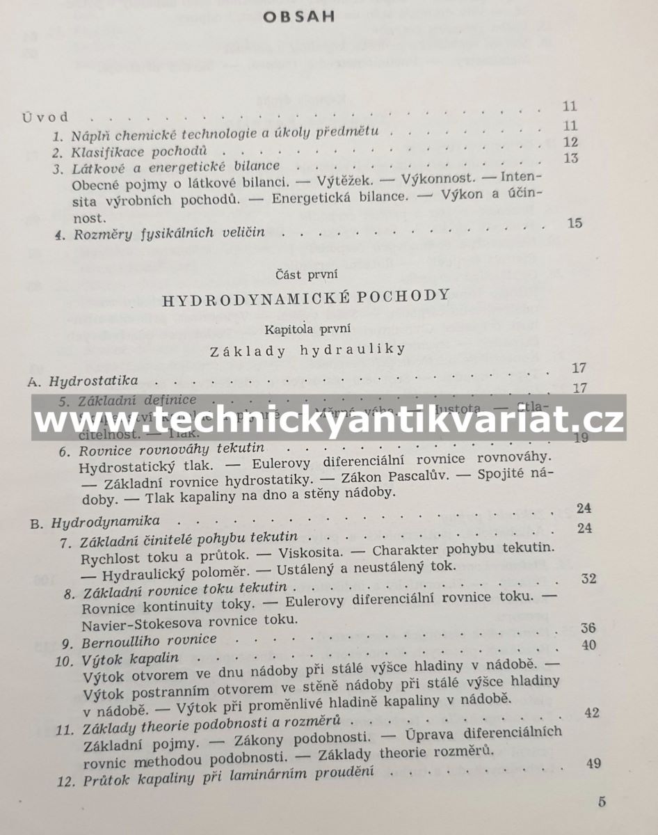 Základní pochody a zařízení chemické technologie I. - A. G. Kasatkin (1957)