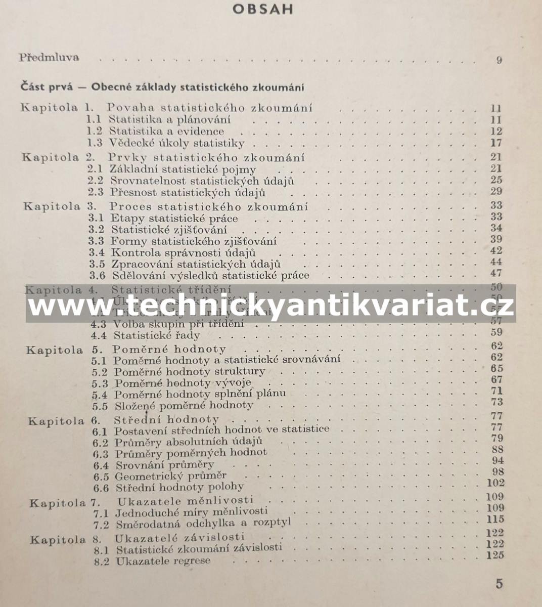 Základy průmyslové a stavební statistiky - F. Egermayer, L. Šauer (1961)