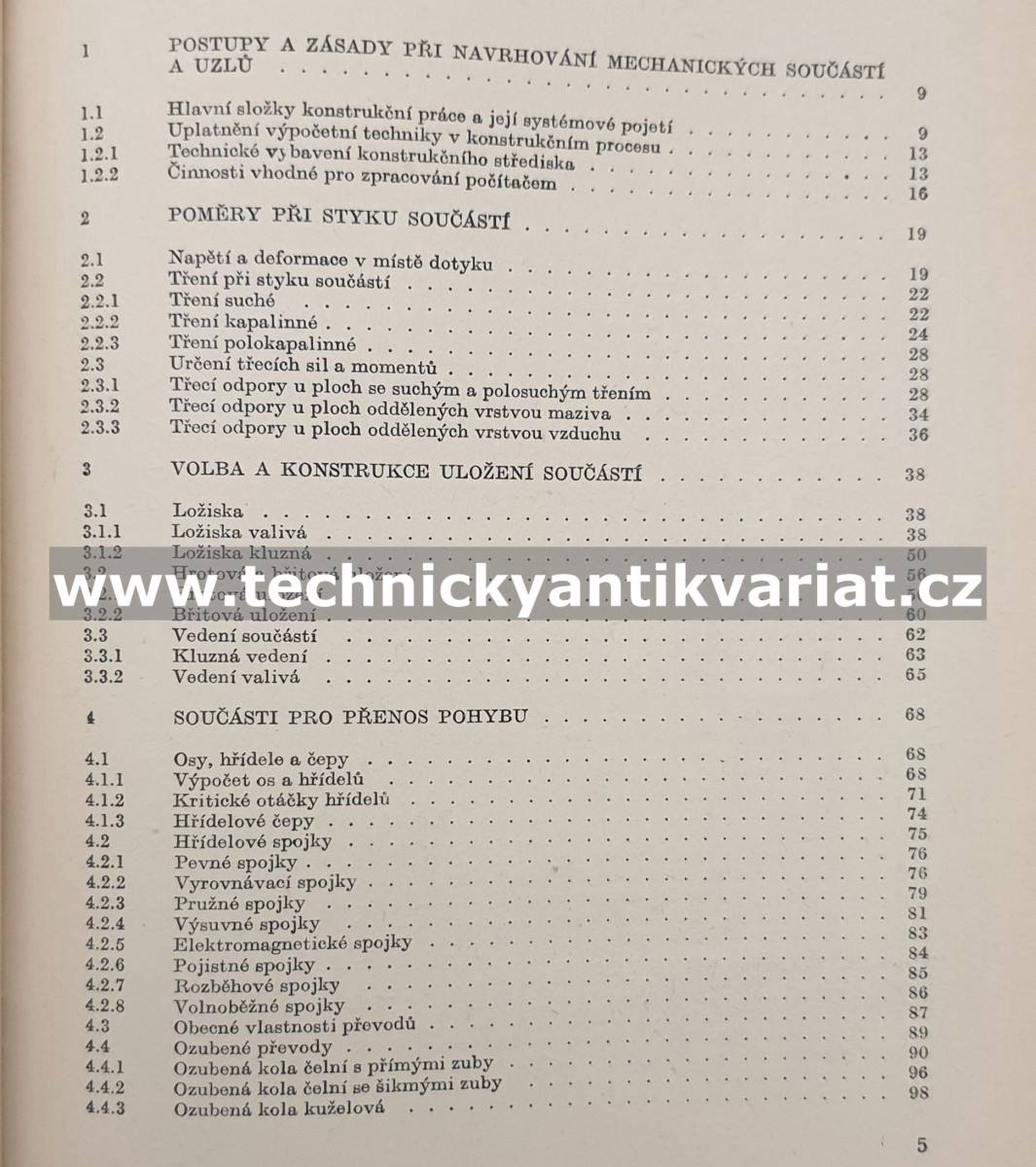 Základní mechanické součásti přístrojů - Zdeněk Klepš (1984)