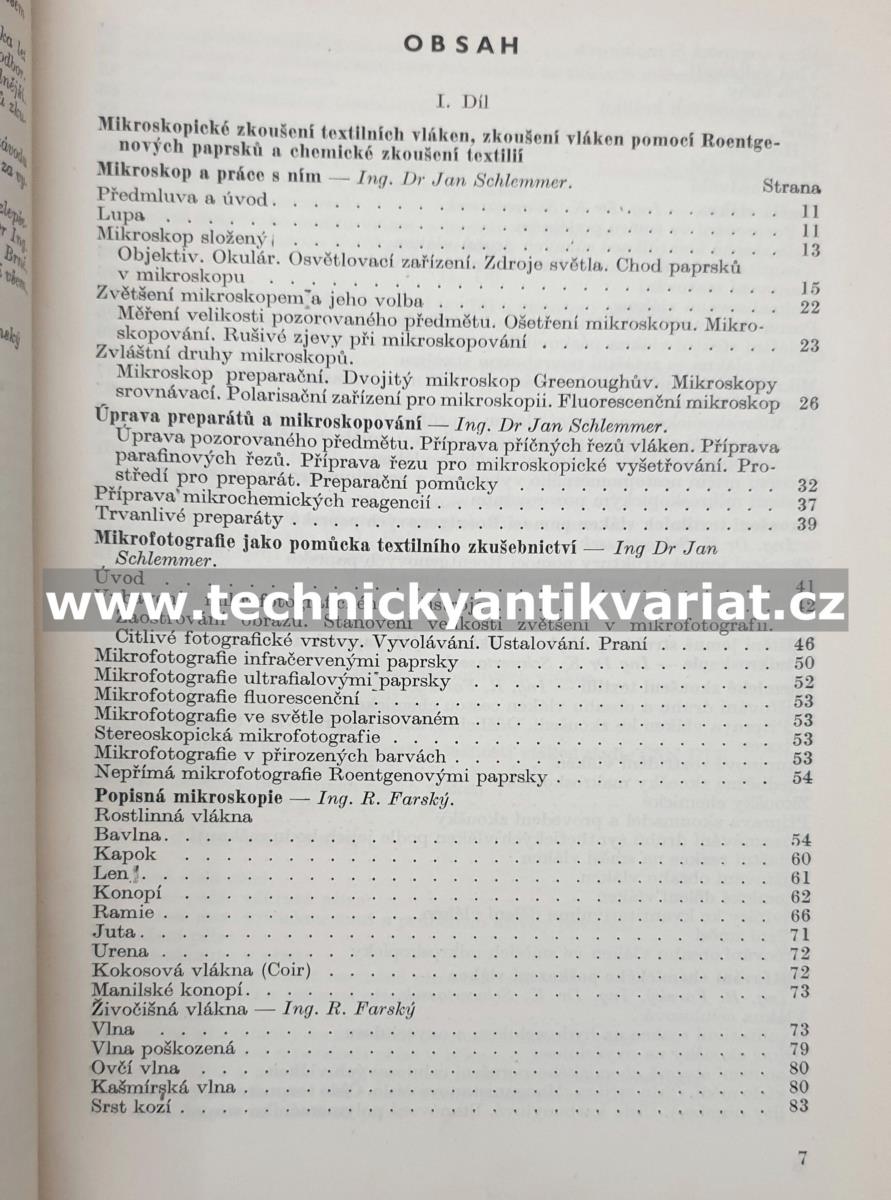 Zkušebnictví v textilním průmyslu - Oldřich Myšinský (1952)