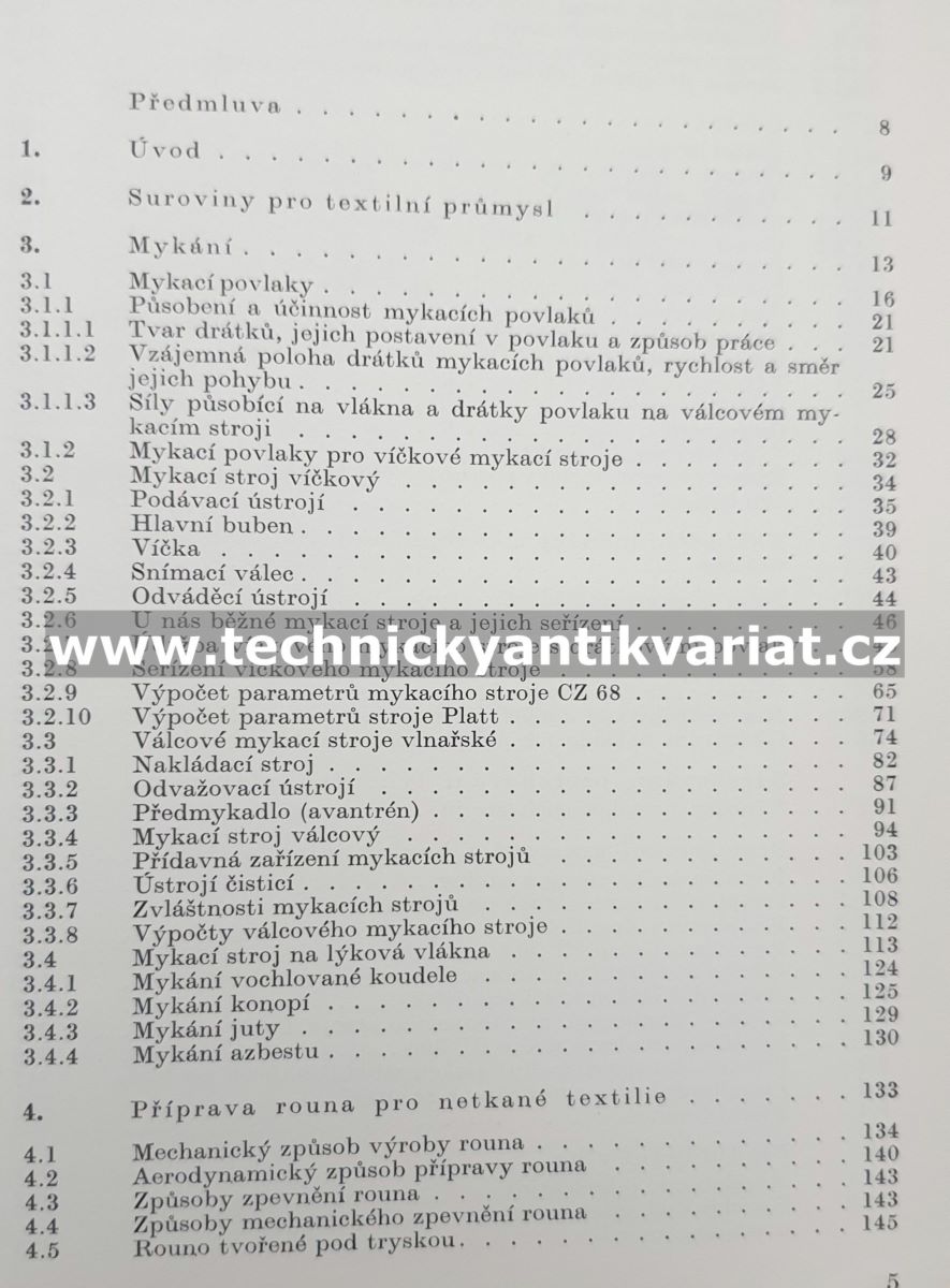 Technologie přádelnictví - Jaroslav Jankovský (1981)
