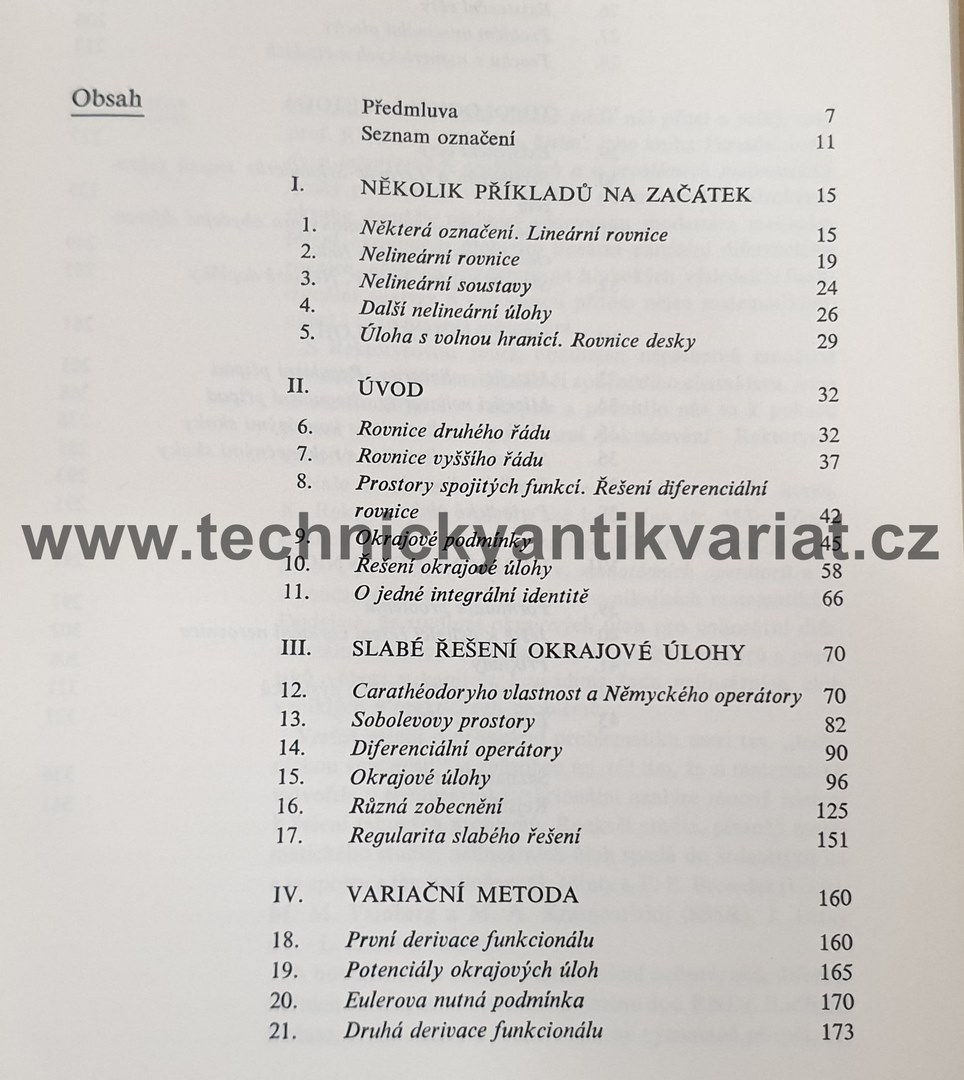 Nelineární diferenciální rovnice - Fučík, Kufner (1978)