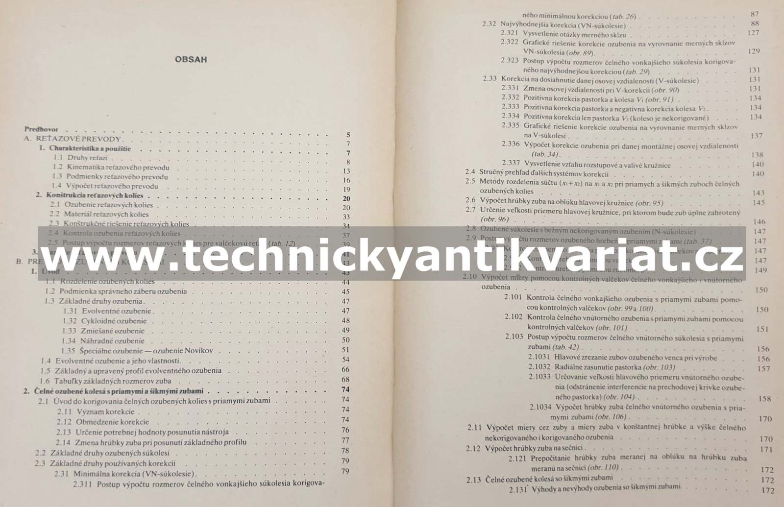 Ozubenie v konštrukčnej praxi - F. Manas (1976)