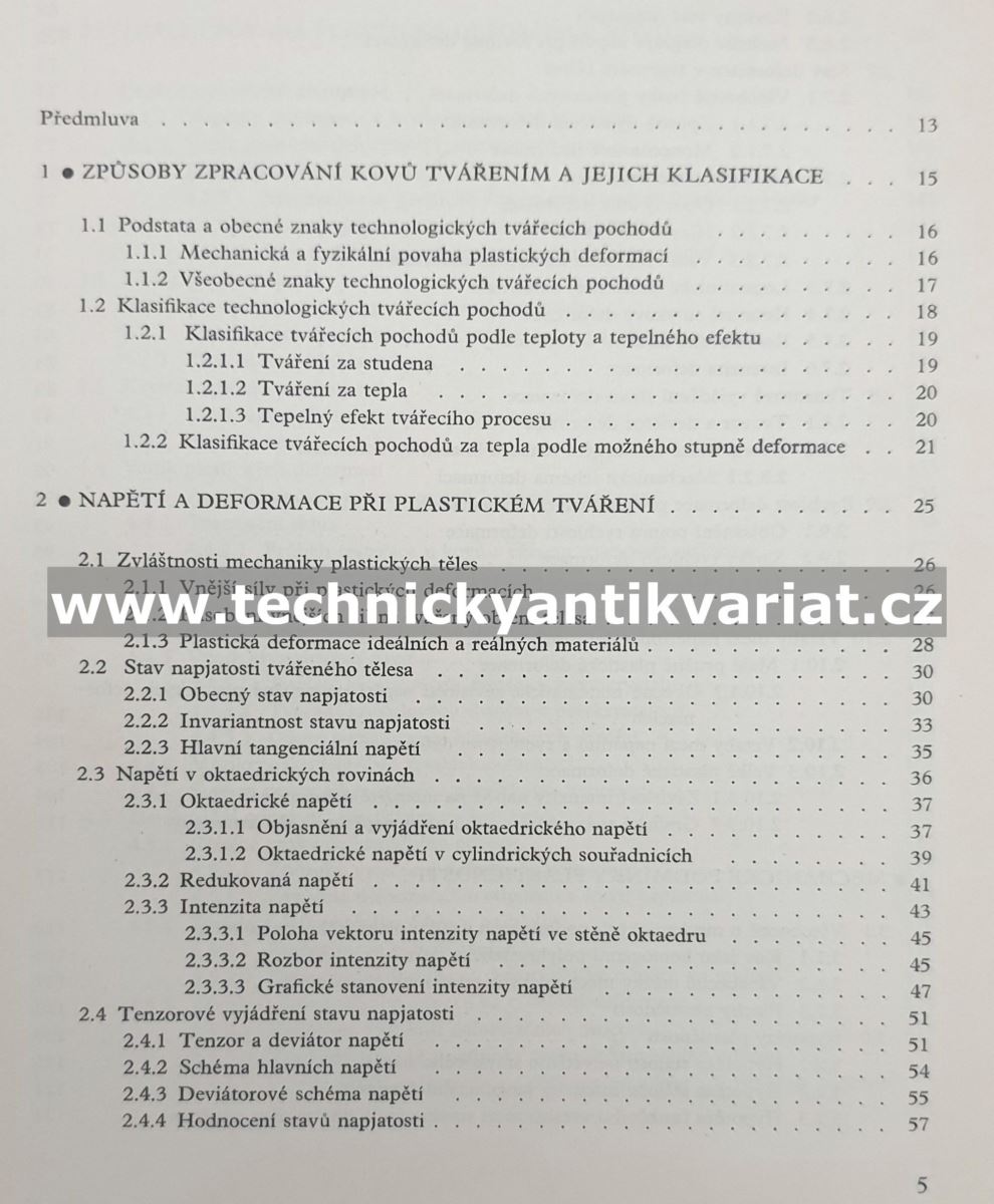 Základy teorie tváření kovů - Bohumil Počta (1966)