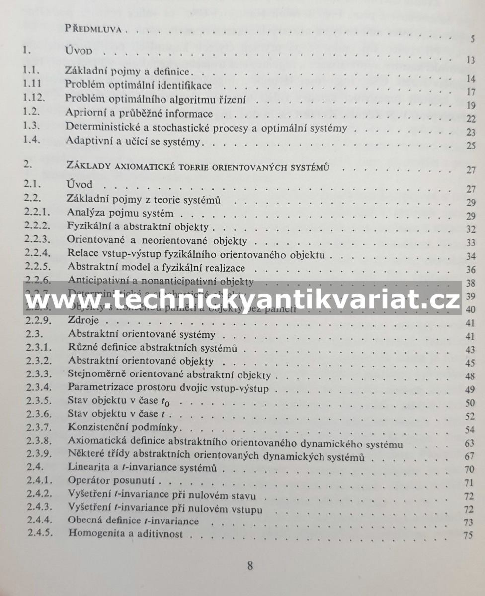 Optimální systémy automatického řízení - Kubík, Kotek, Hruška, Wachtl, Chalupa (1972)