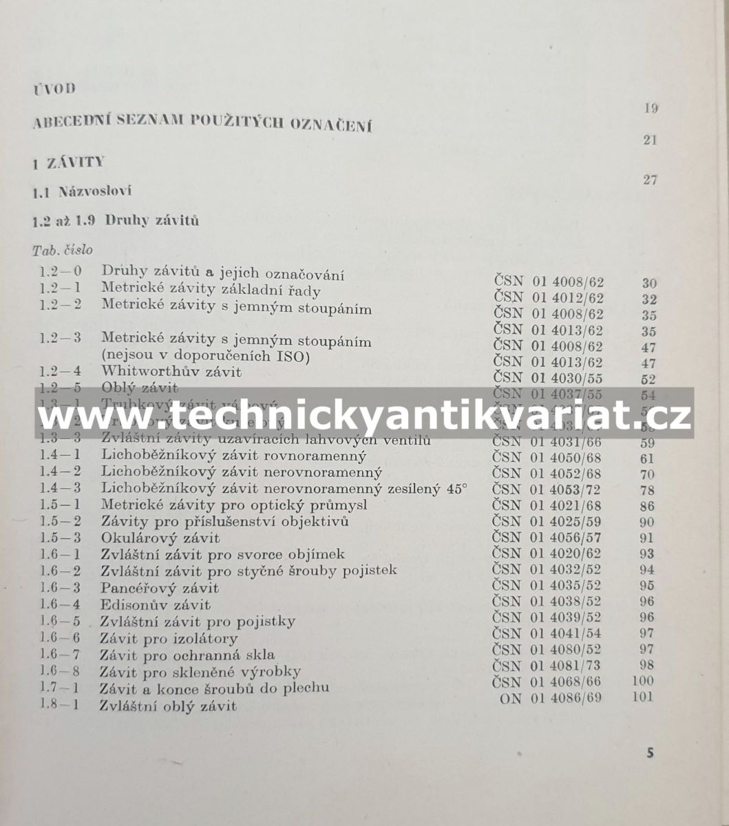 Závity, šrouby, matice a příslušenství - František Pospíšil (1975)
