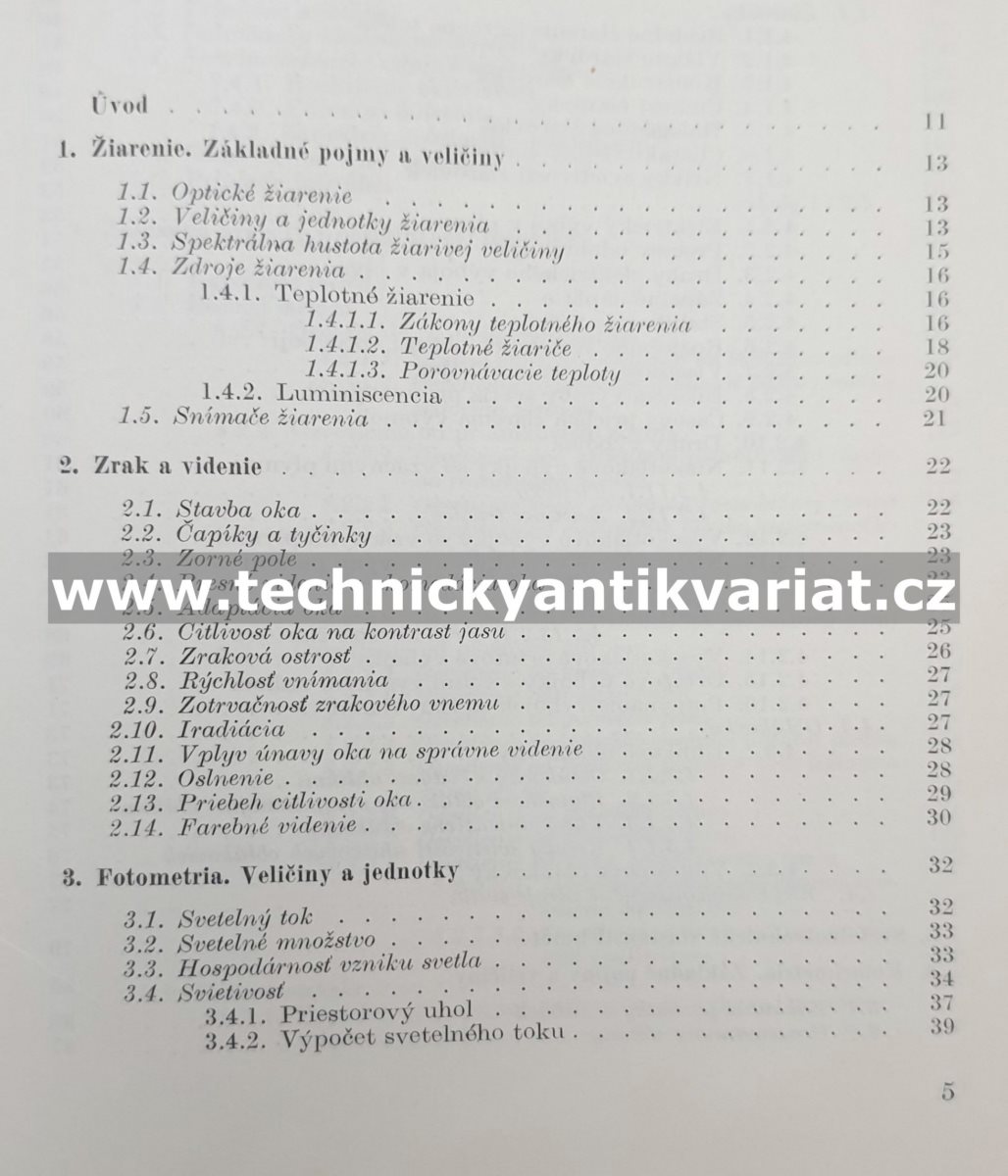 Svetlo a osvetlovacie zariadenia - Kmeť, Horňák (1973)