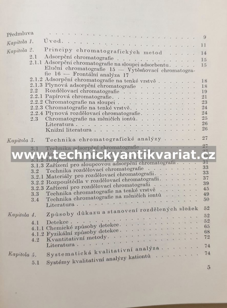 Chromatografie v anglické analýze - Jan Michal (1970)