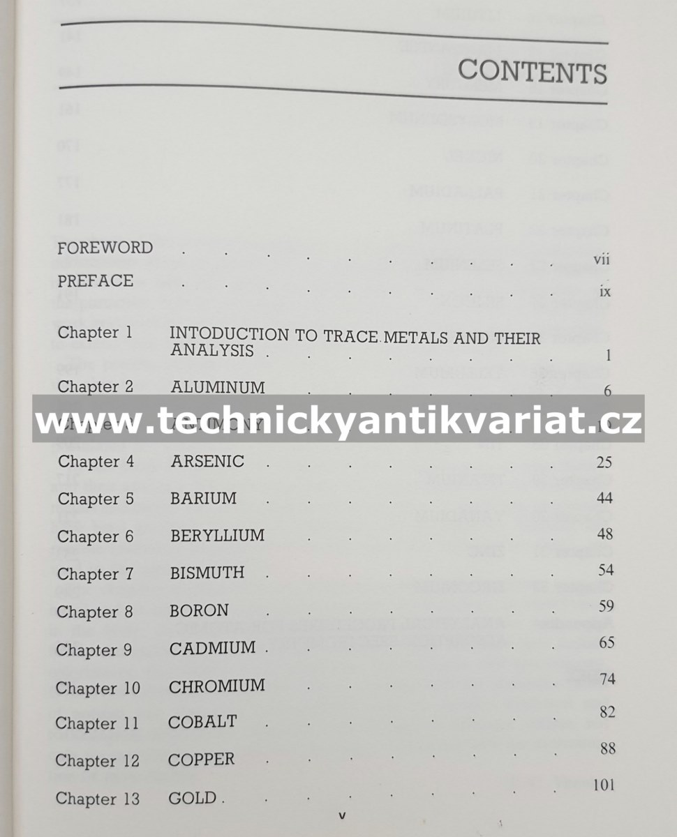 Toxic Metals and their Analysis - E. Berman (1980)