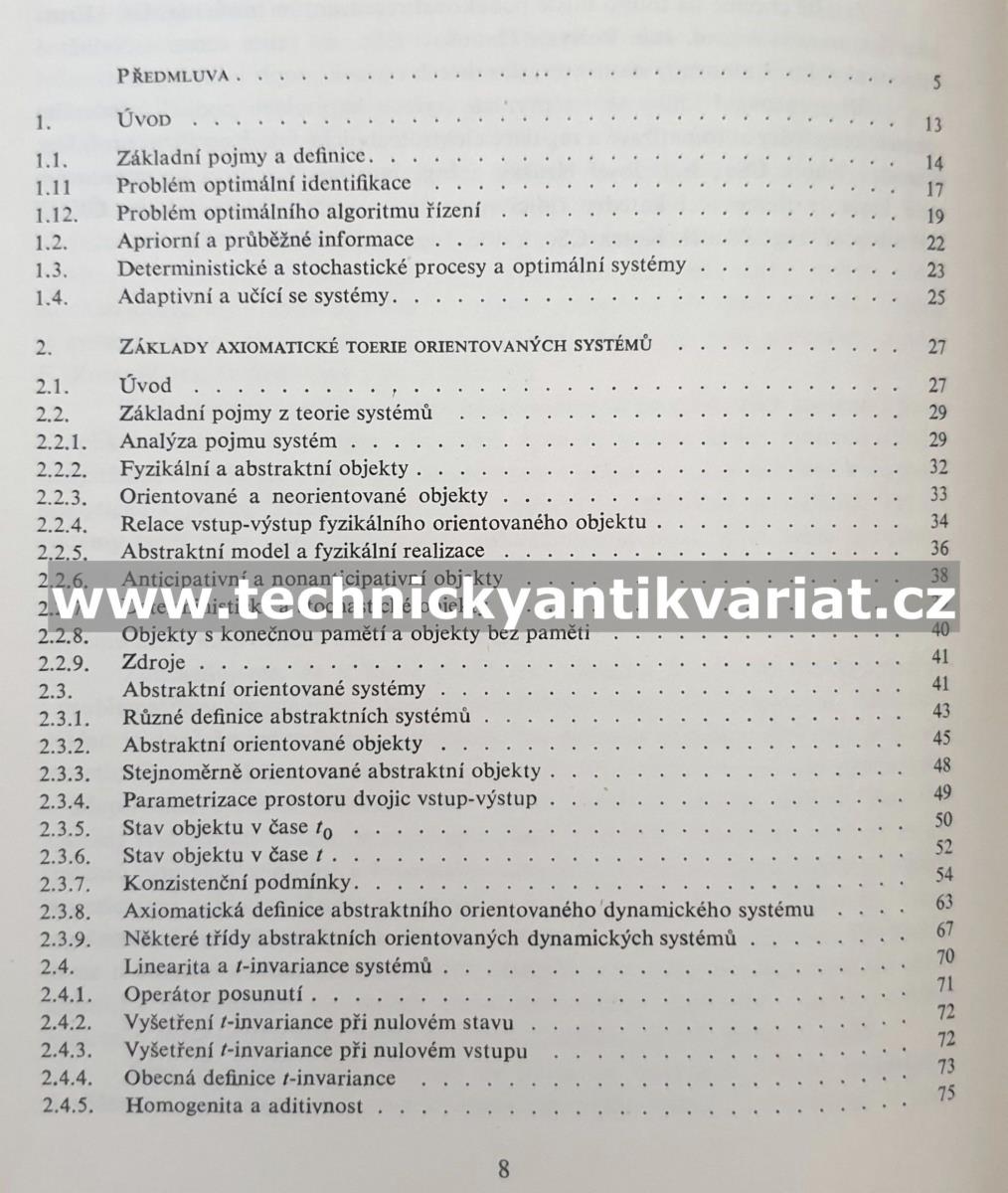 Optimální systémy automatického řízení - Kubík, Kotek, Hruška, Wachtl, Chalupa (1972)
