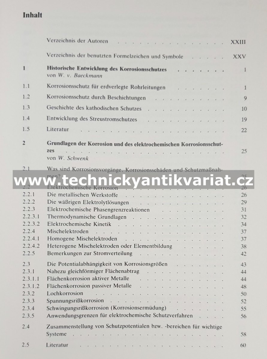 Handbuch des kathodischen korrosionsschutzes - Baeckmann, Schwenk (1980)