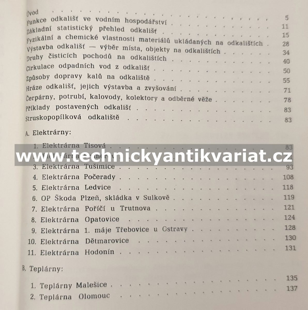 Vodohospodářské problémy odkališť - Bulíček, Jindřich (1976)