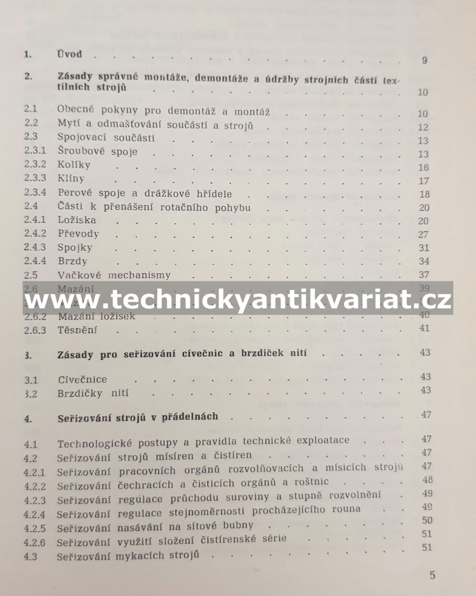 Seřizování textilních strojů - Palhoun, Havlíček, Svoboda (1979)