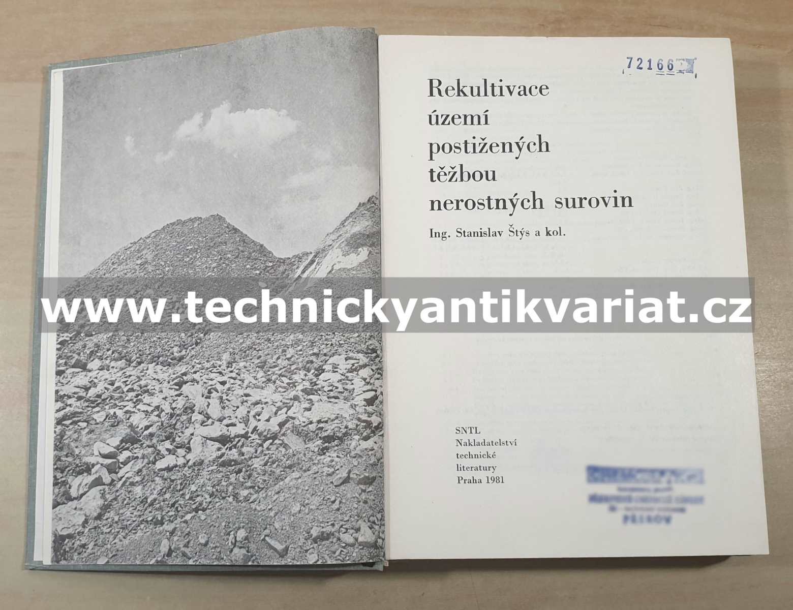 Rekultivace území postižených těžbou nerostných surovin - Stanislav Štýs (1981)