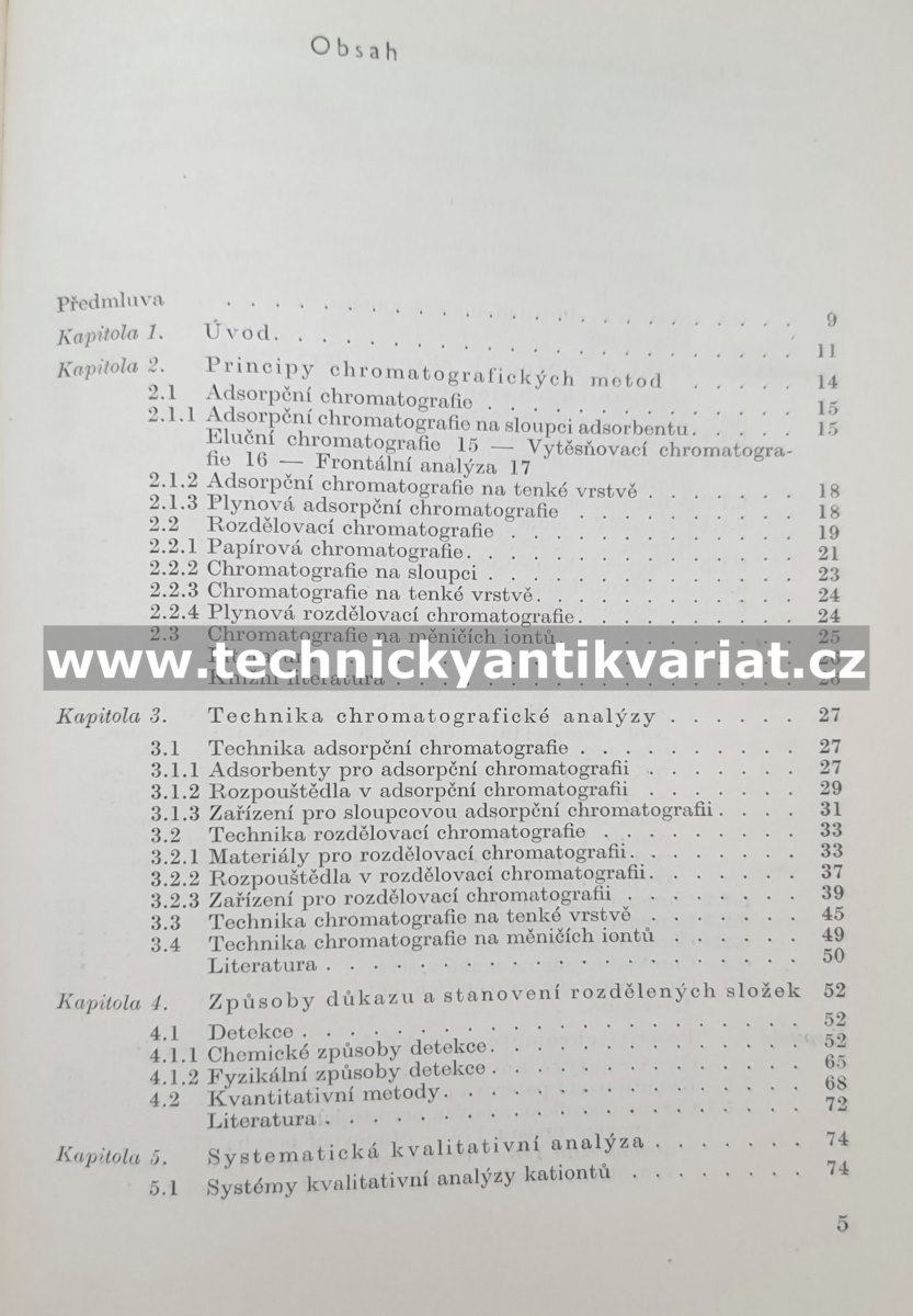 Chromatografie v anorganické analýze - Jan Michal (1970)