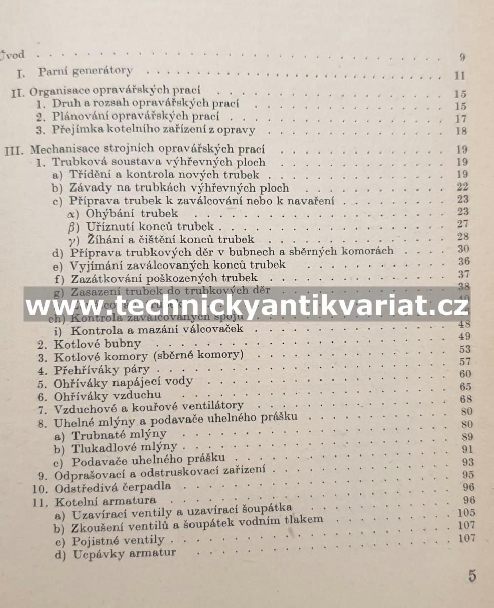 Opravářské práce na parních generátorech - Leopold Podešva (1959)