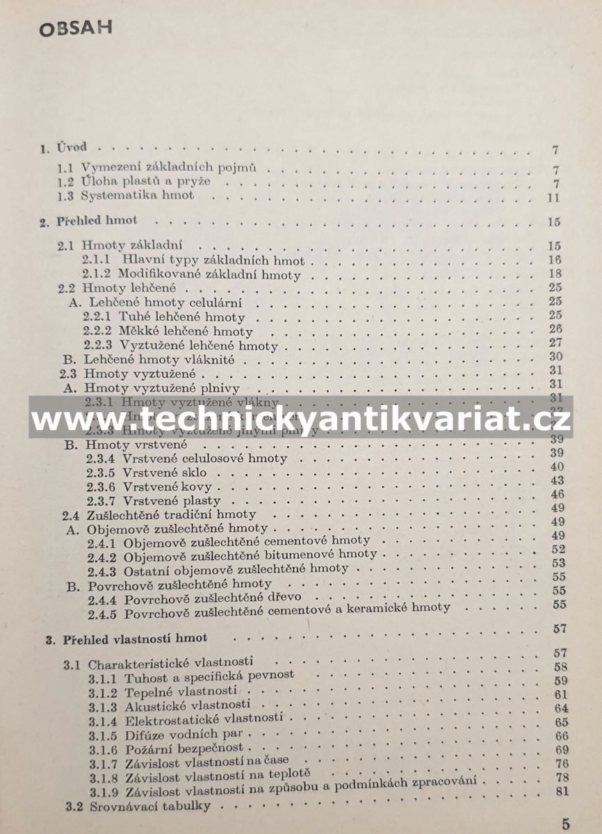 Plasty a pryže v přípravě stavební výroby - Vojtěch Picka (1979)
