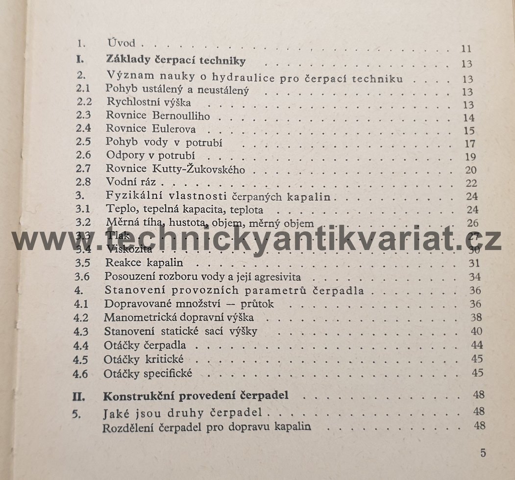 Příručka čerpací techniky (1968)