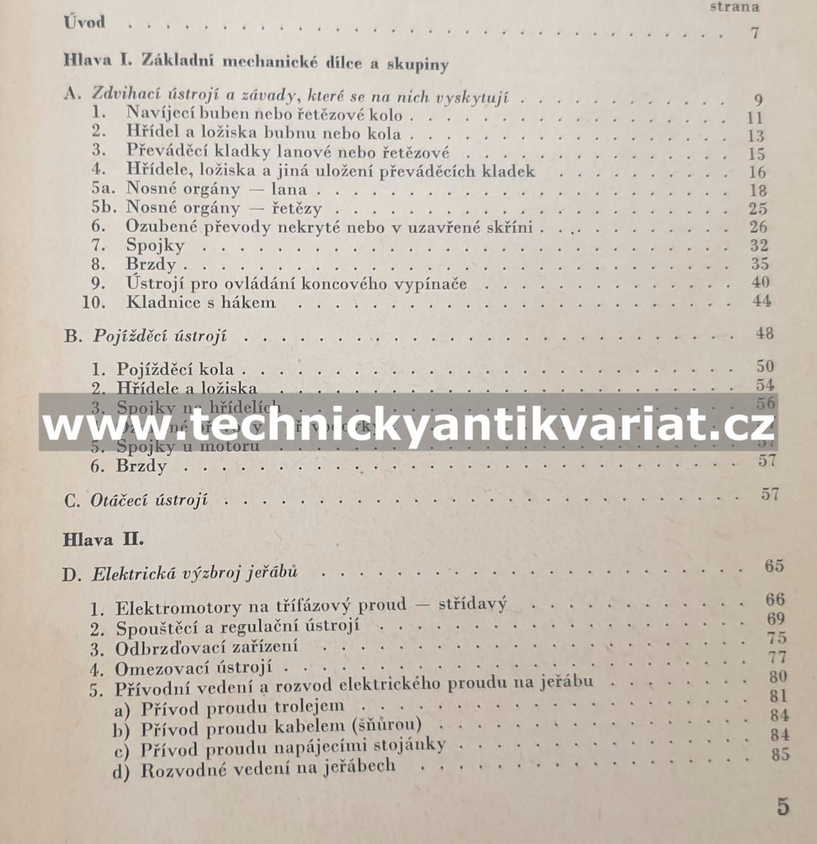 Údržba jeřábů - Josef Vosáhlo (1960)