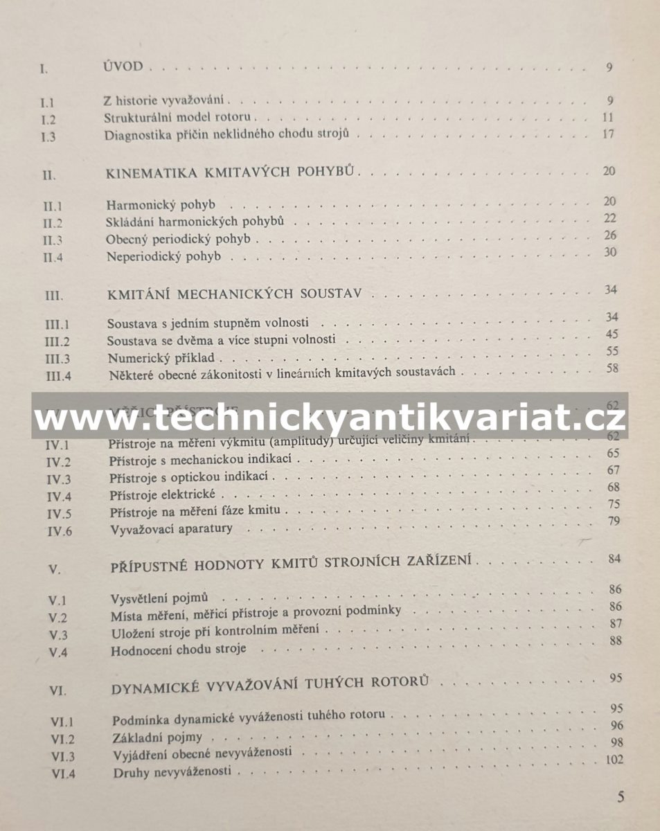 Základy dynamického vyvažování - Juliš, Borůvka, Fryml (1979)