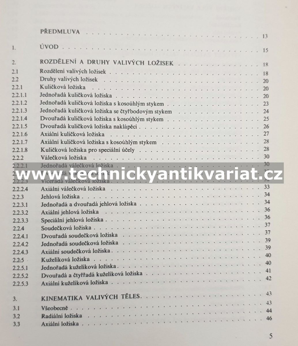 Technika uložení s valivými ložisky - Jan Frohlich (1978)