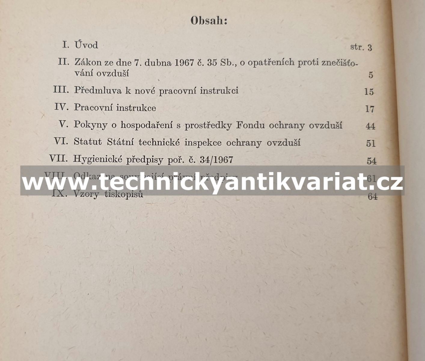 Ochrana čistoty ovzduší (1968)