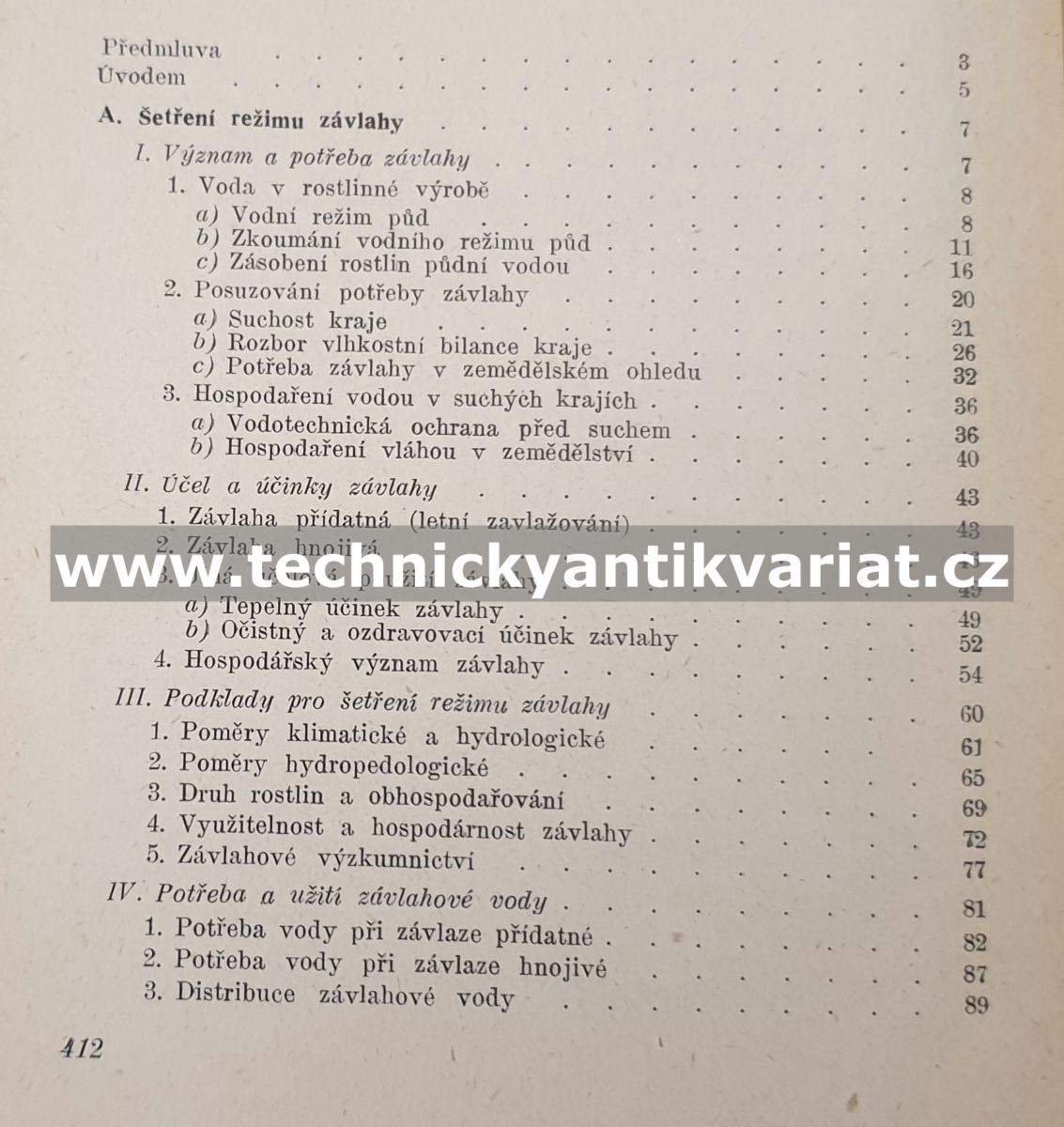 Závlahové meliorace - Karel Jůva (1946)