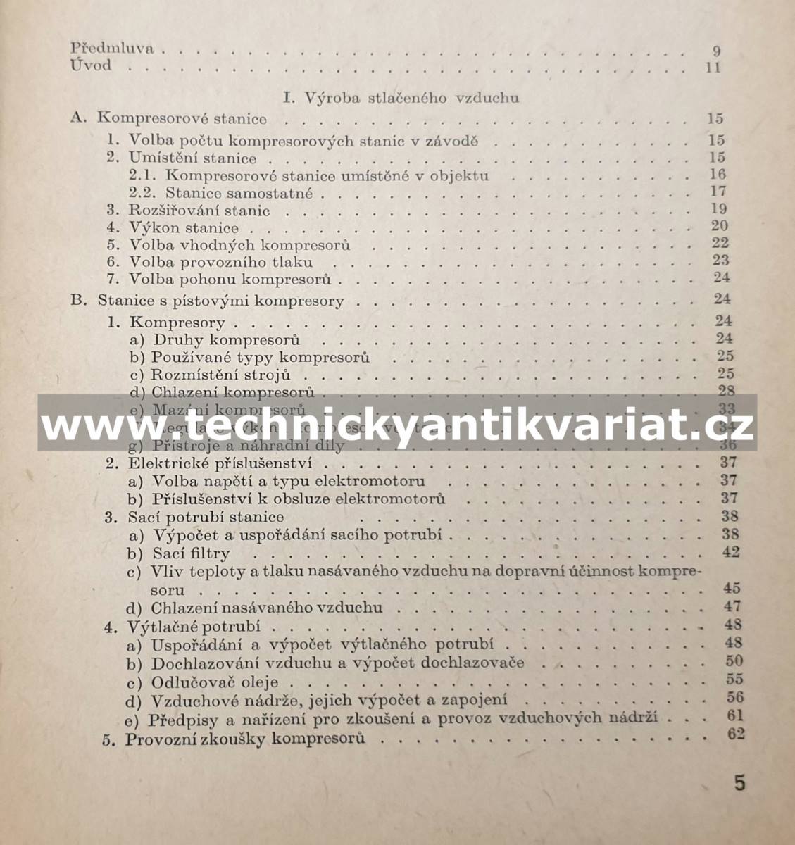 Stlačený vzduch v průmyslu - A. Drozd (1962)