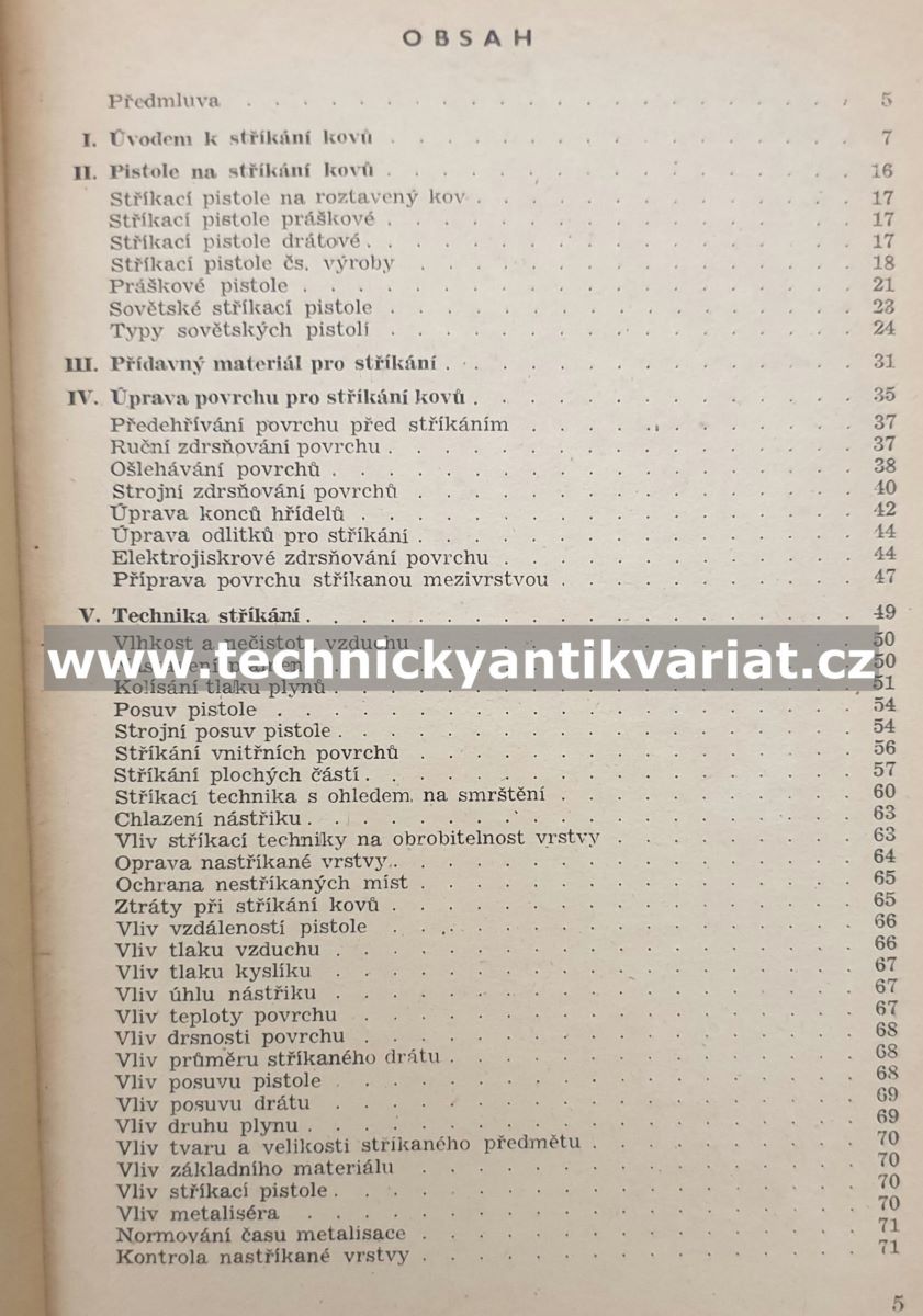 Stříhání kovů, metalisace - Rudolf Krňák (1954)