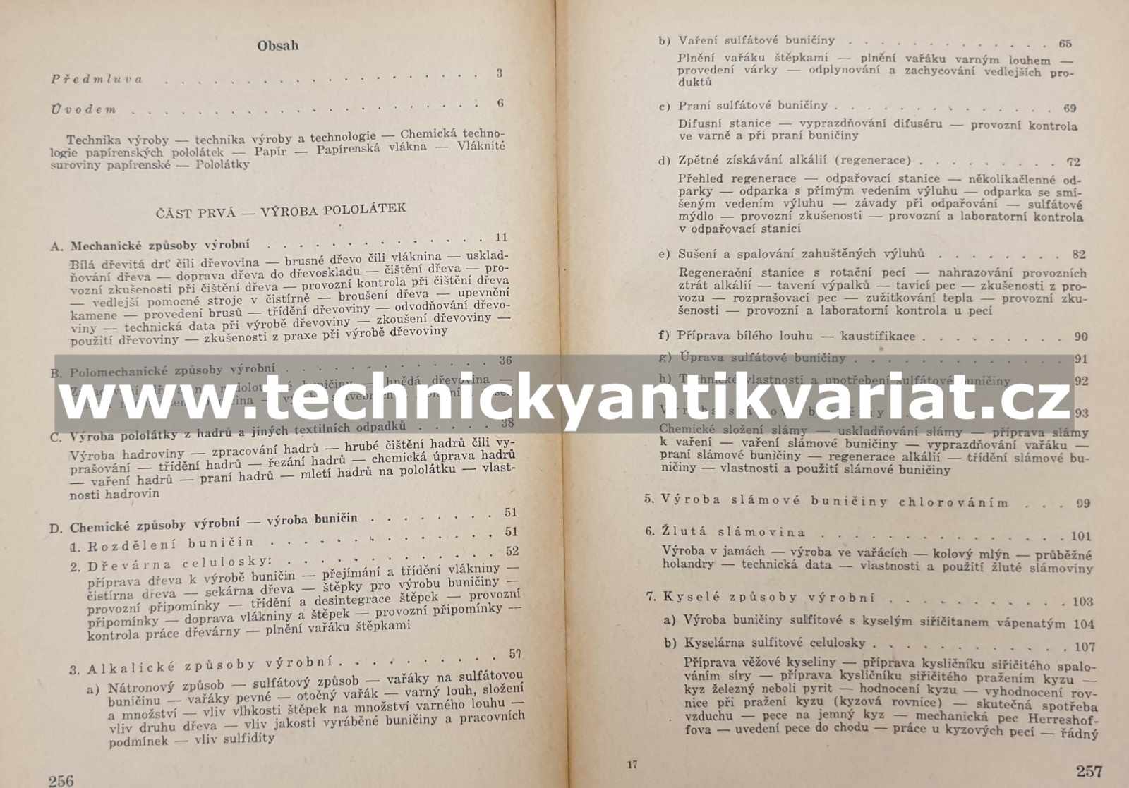 Chemická technologie papírenských pololátek - Jaroslav Páč (1952)