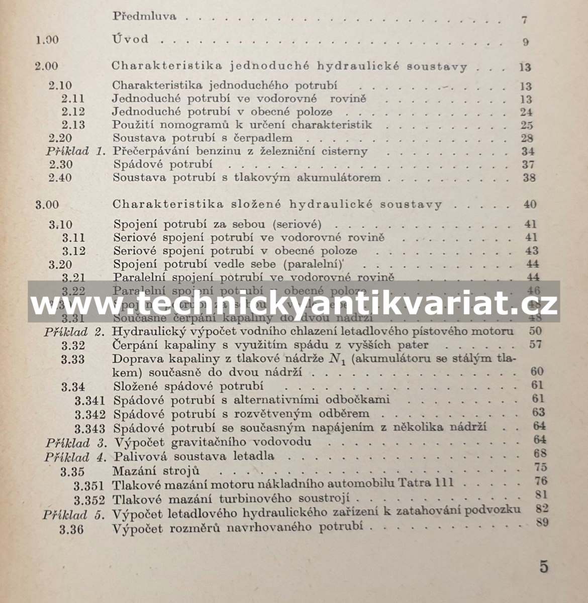 Grafické methody výpočtu hydraulických zařízení - Miroslav Šperlin (1956)
