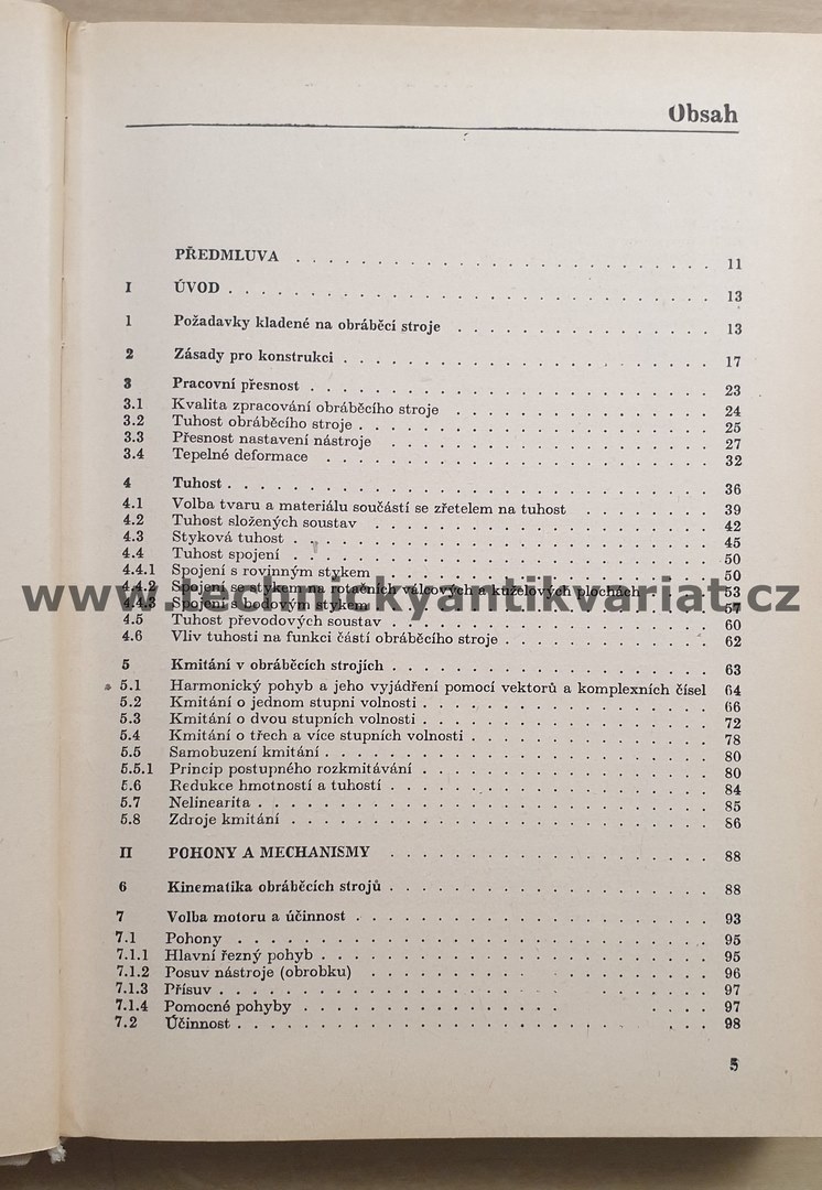 Obráběcí stroje konstrukce a výpočty - Přemysl Breník, Josef Píč (1982)