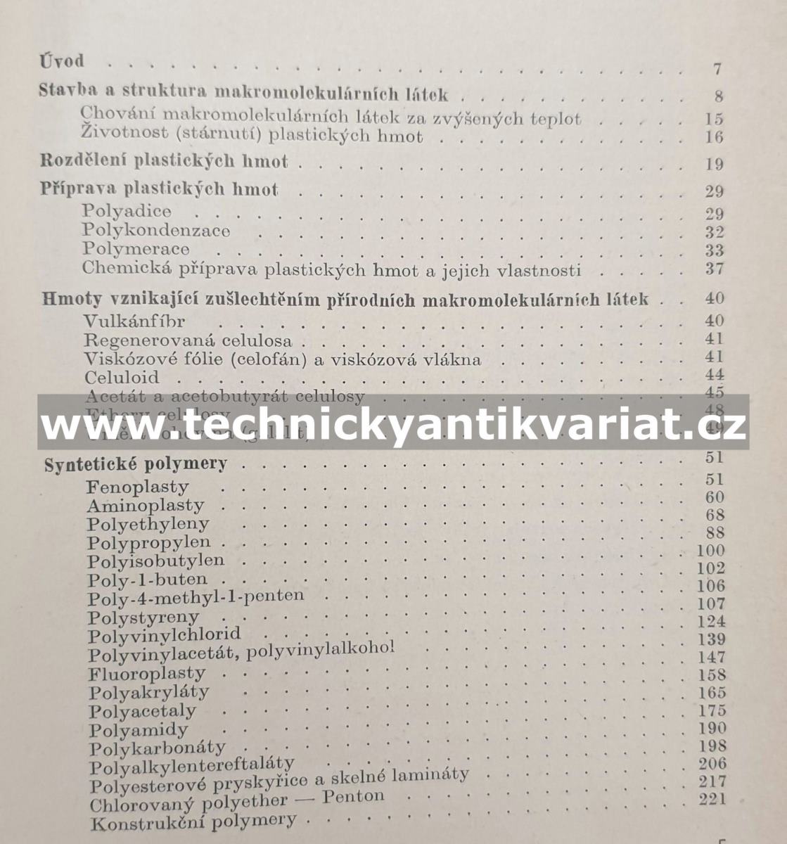 Plastické hmoty - Vladimír Doležal (1977)