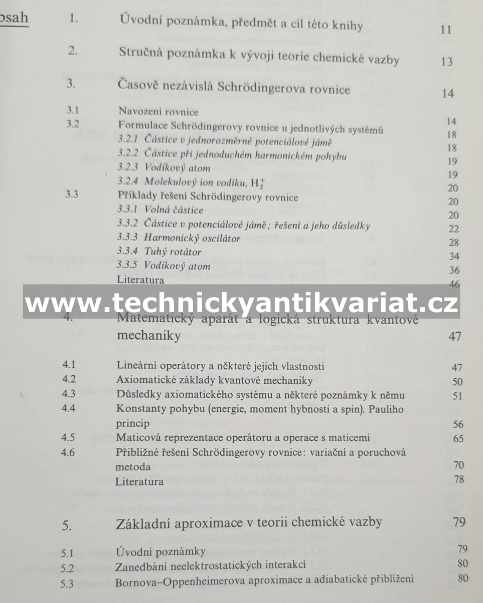 Základy kvantové chemie - R. Zahradník, R. Polák (1976)