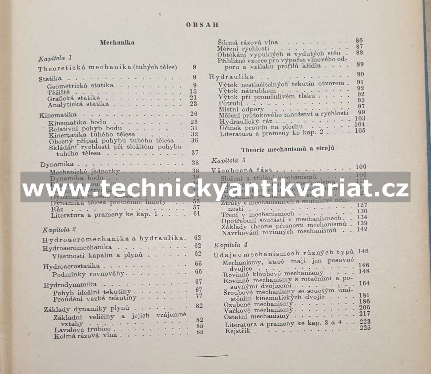 Strojnická příručka 4 - Theorie mechanismů a strojů (1956)