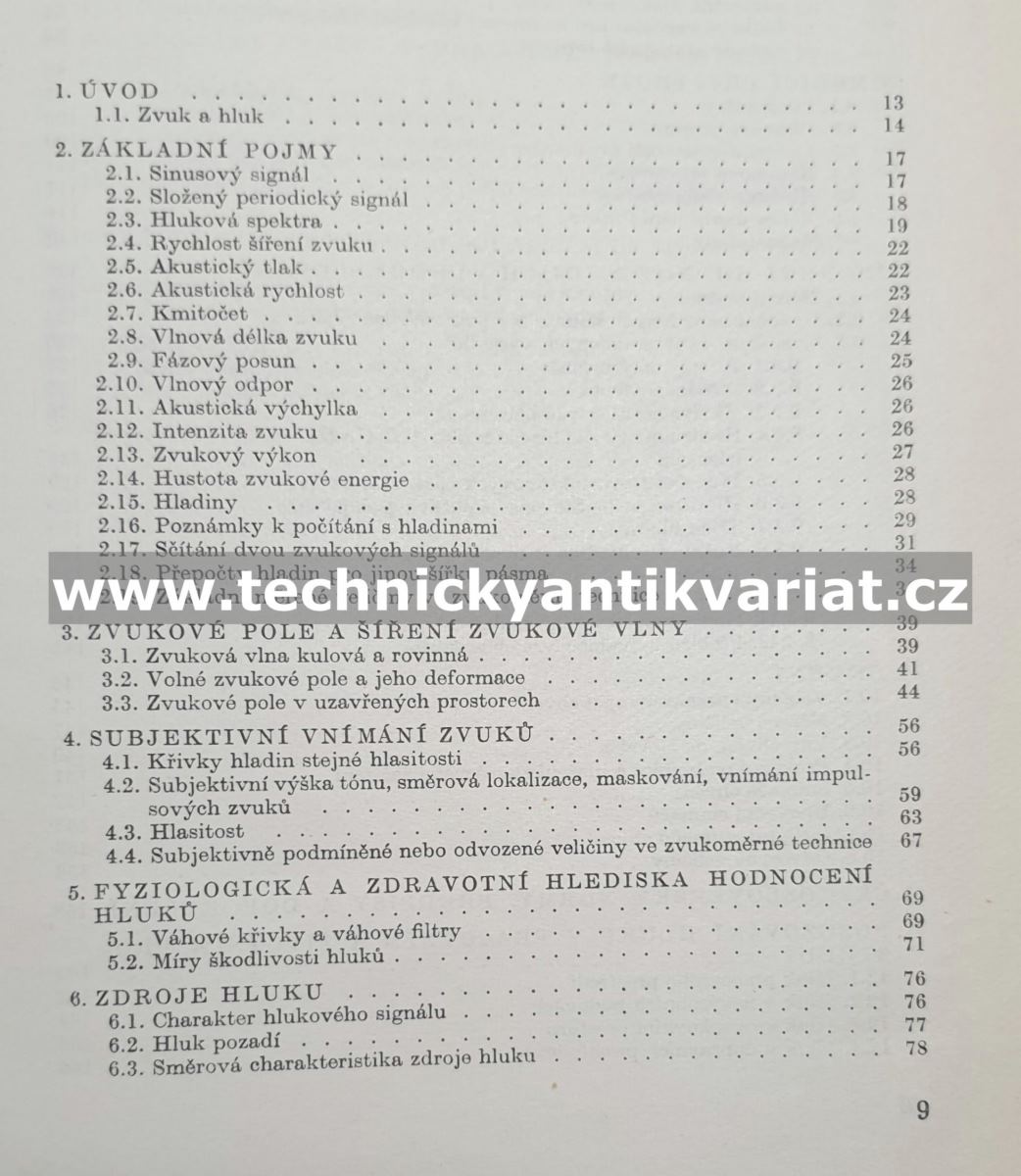 Měření hluku a chvění - Ctirad Smetana (1974)