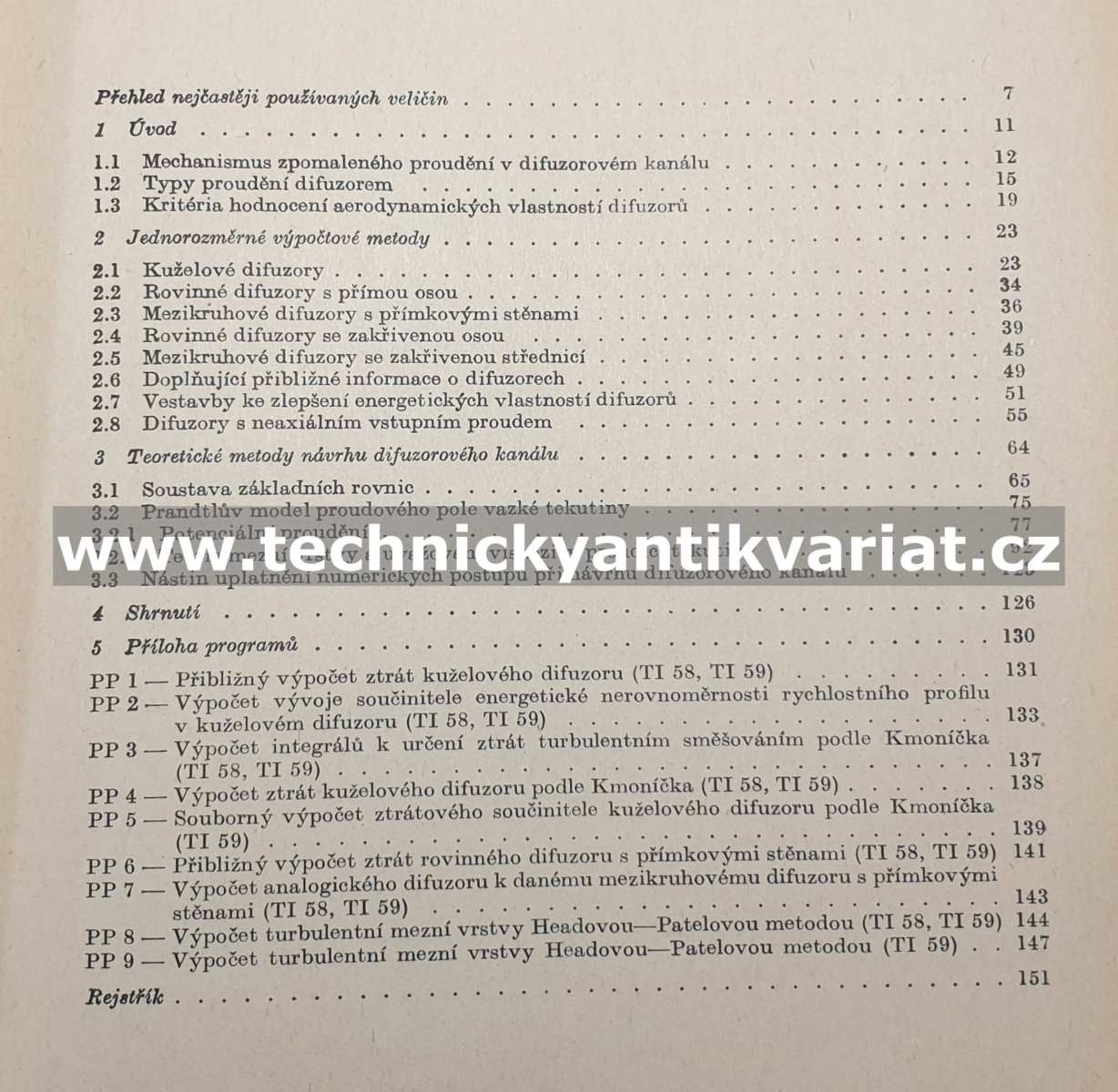 Podzvukové difuzory - Miroslav Hibš (1985)