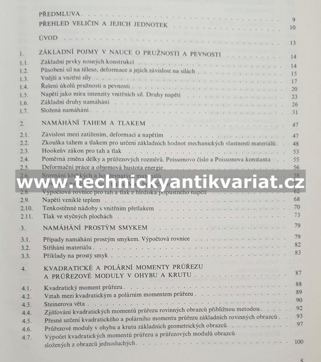 Mechanika pružnost a pevnost - L. Mrňák, A. Drdla (1981)