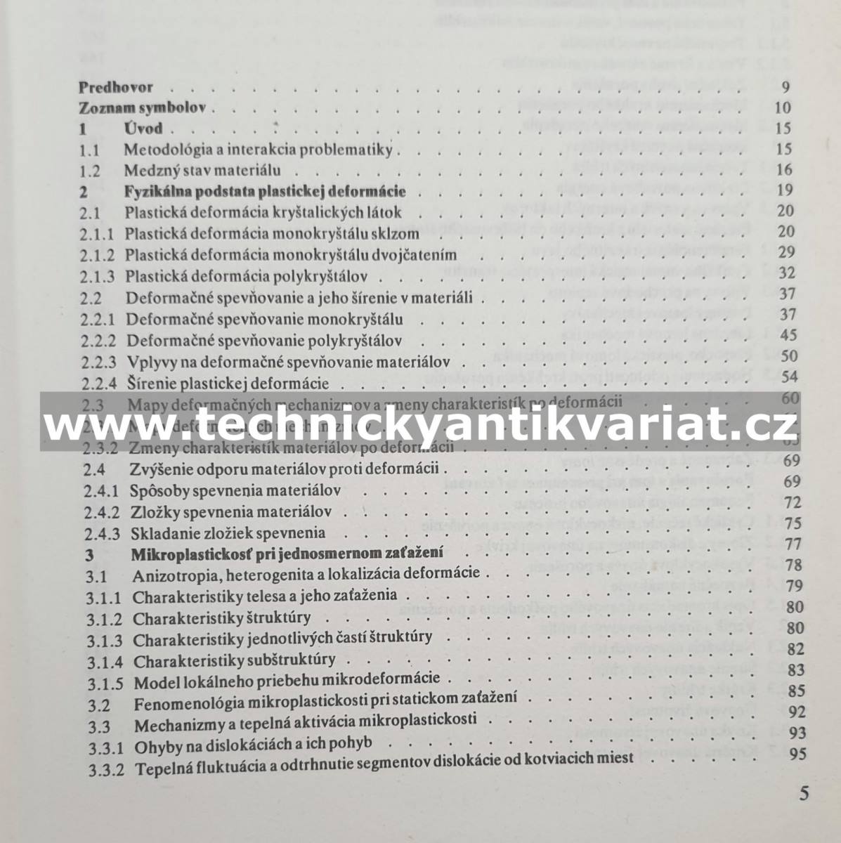 Mikroplastickosť a porušenie kovových materiálov - Anton Puškár (1986)